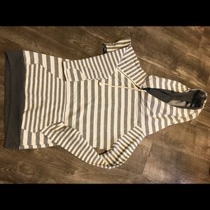 **SOLD** Ampersand Avenue Grey & White double hood